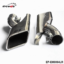 Chrome 304 Stainless Steel Exhaust Muffler Tip For Land Rover 05-12 Range Rover diesel EP-EM8064LR 2024 - купить недорого