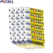 24Pcs aa nimh 1.2v rechargeable battery 600mah NI-MH 1.2VOLT Rechargeable Batteries 500times recycles For flashlight toys 2024 - buy cheap
