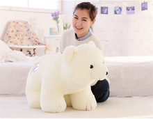 Большой 60 см белый медведь игрушка стоящий полярный медведь плюшевая игрушка мягкая подушка, подарок на день рождения h973 2024 - купить недорого