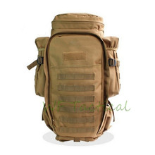 60L Tactical Rifle Carry Backpack Airsoft Paintball Hunting Bags Tactical Extended Full Gear Dual Rifle Gun bag 2024 - buy cheap