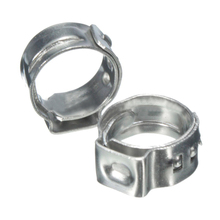 10 pcs Stainless Steel Ear Clamp Clips Air Silicone Water Fuel Hose Pipe Jubilee 2024 - buy cheap