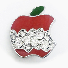Xh5702 apple professor metal 18mm botão snap jóias 2024 - compre barato