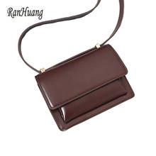 RanHuang New 2019 Women Vintage Flap High Quality Pu Leather Shoulder Bags Women's Solid Messenger Bags Small Crossbody Bags 929 2024 - buy cheap