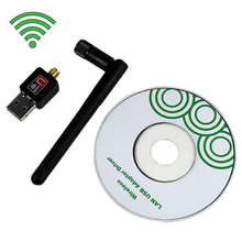 150 Мбит/с 150 м USB WiFi беспроводной адаптер + антенна USB 2,0 Беспроводной маршрутизатор приемник сигнала 802.11n/g/b сетевая LAN Карта 2024 - купить недорого