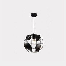 Lustre de led globo, luminária moderna, criativa, alta qualidade, ferro, sala de estar, e27, iluminação 2024 - compre barato