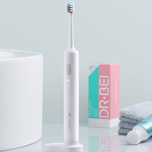 Estoque xiaomi doctor b ondas sonoras escova de dentes elétrica inteligente ultra sônica branqueamento caixa viagem carregamento sem fio à prova dwireless água 2024 - compre barato