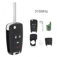1 Piece 315Mhz 4 Buttons Keyless Car Entry Remote Key Fob OHT01060512 With Chip and Battery for Chevrolet  2010-2017 2024 - buy cheap