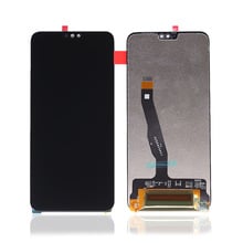 Tela display lcd para huawei honor 8x, 10 pçs/lote, painel digitalizador de toque, 2340x1080 drive embutido, 10 pontos, dhl 2024 - compre barato