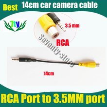 Cable de conexión para cámara de coche, conector RCA a auriculares de 3,5mm, para entrada de vídeo de cámara 2024 - compra barato
