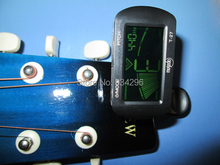 10Pcs Standard Guitar Tuner Digital LCD Clip Electronic Acoustic Folk Ukulele Rock Classical Guitar Chromatic Bass Violin Tuner 2024 - buy cheap
