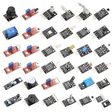 37 IN 1 Sensor Kit Starter Kit Sensors Set for UNO R3 for MEGA 2560 for Raspberry Pi DIY Learning Suit suitable for Arduino 2024 - buy cheap