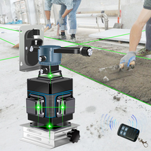 16 líneas 3D nivel láser cruzado auto-nivelado 360 Horizontal y Vertical Cruz súper potente línea de haz láser verde 2024 - compra barato