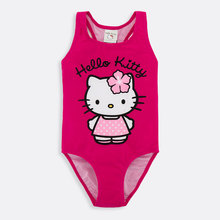 KINE PANDA Kitty Toddler Baby Girl Swimwear One Pieces Little Kids Girls Swimsuit Summer Beach Clothes Cartoon Design 2024 - buy cheap