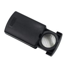 Mini Magnifier Optical Glass Lens Light Magnifying Glass Pull Out Portable LED Fold Eye Jewelry Mirror Magnifier 2024 - buy cheap