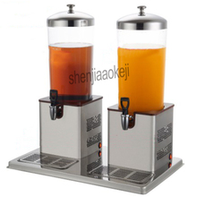 Máquina comercial de jugo de bebidas frías, refrigeración/calentamiento, acero inoxidable, multifunción, equipo de buffet para restaurante 2024 - compra barato