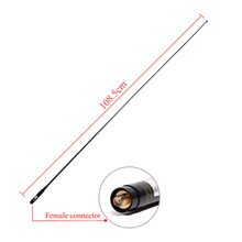 RH-660S SMA-Female/Male/BNC 144/430MHz Dual Band High Gain Antenna For Baofeng TYT Walkie Talkie UV-5R BFUVB3 Plus UV-82 BF-888S 2024 - buy cheap