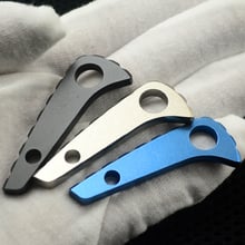 1piece Titanium Alloy Knife Spine keel for C81 Knife Spine keel DIY Folding knife handle material Tool sets 2024 - buy cheap