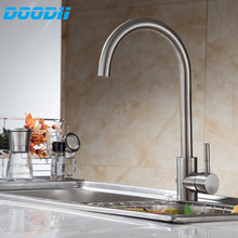 Doodii-grifo giratorio de acero inoxidable 304, sin plomo, para fregadero de cocina y baño, 360 2024 - compra barato