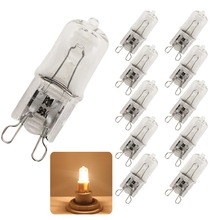 10x Quality 25W 40W 60W G9 2800-3000K Halogen Lamp Bulb 220V Capsule Clear Warm White Lights 220-230V 2024 - buy cheap
