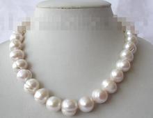 Collar redondo de perlas blancas cultivadas en agua dulce, barroco, 10-11mm, h86 2024 - compra barato