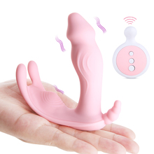 Portable G Spot Vibrating Panties Masturbator Butterfly Dildo Vibrator Clitoris Stimulator Wireless Remote Sex Toys For Women 2024 - buy cheap