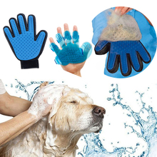 Guante de aseo para mascotas, cepillo, guantes desgranador para el pelo para mascotas, para acicalamiento de perros y gatos 2024 - compra barato