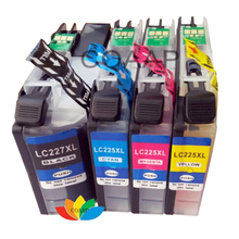 4pcs Compatible Brother 225 227 Ink Cartridges for LC 225 LC 227 MFC-J4120DW MFC-J4420DW MFC-J4620DW MFC-J4625DW MFC-J5720D 2024 - buy cheap