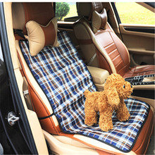 Dog Car Seat Cover Waterproof Pet Carrier Car Front Rear Back Seat Mat Hammock Cushion Blanket Protector Dog Accessory 2024 - buy cheap