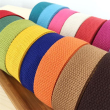 New 25mm 10 meter Canvas Ribbon Belt bag webbing/lable ribbon/Bias binding tape Diy craft projects free shipping 2024 - buy cheap