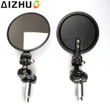 Universal 7/8 inch Rearview Mirror Motorcycle Handlebar end mirrors motor Aluminum alloy Side Mirrors For Honda Yamaha  BMW 2024 - buy cheap