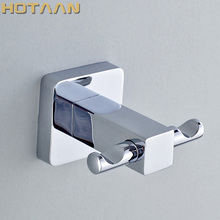 Free Shipping Robe Hook,Clothes Hook,Stainless steel Construction with Chrome finish,Bathroom hook Bathroom Accessories,YT-10702 2024 - buy cheap