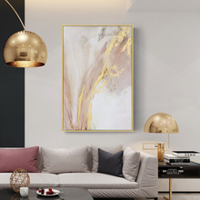 Brightness Gold Warm Color Abstract Oil Painting on Canvas Hand painted Wall Art Pictures For Home Hall caudros decoracion 2024 - buy cheap