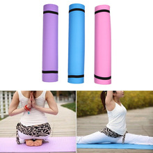 New 1Pc 4mm Thickness Yoga Mat Non-slip Exercise Pad Health Lose Weight Fitness Durable 2024 - buy cheap