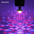 Luz de palco de discoteca portátil usb luzes de festa em casa karaoke decorações led coloridas ktv dj lâmpada de discoteca com adaptador android 2026 - compre barato