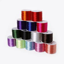 New Arrival 1Roll/50M 0.7mm Elastic Thread Round Crystal Line Nylon Rubber Stretchy Cord For Jewelry Making Beading Bracelet 2024 - buy cheap