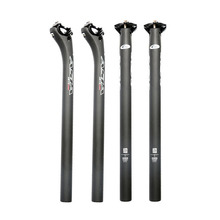 ASIACOM carbon seatpost  matte road  mountain MTB  bike  bicycle cycling  seat post 27.2/30.8/31.6*350/400mm 2024 - buy cheap