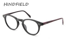 Lonsy 2017 moda óculos redondos mulheres dos homens retro vintage óculos ópticos míope quadro prescrição de grau 2024 - compre barato