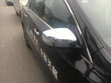 2 шт./компл. ABS Хромированная Автомобильная боковая накладка зеркала заднего вида накладка наклейка для Nissan Altima (Teana) Facelift 2016 2024 - купить недорого