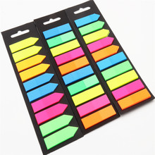200 sheets Fluorescence Self Adhesive Memo Pad Sticky Notes Bookmark Marker Memo Sticker Paper Student office Supplies 2024 - buy cheap