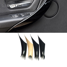 SRXTZM Car Styling Interior Door Panel Handle Pull Protective Frame Cover For BMW 3 4 Series F30 F35 2012 2013 2014 2015 2016 2024 - buy cheap