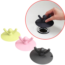 Silicone dreno de piso capa filtro casa suprimentos pia bacia cozinha plugue do cabelo toalete drenos água plug banho 2024 - compre barato