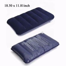Складная Подушка для путешествий на открытом воздухе подушка для сна надувная подушка Fr Break Rest темно-синий 2024 - купить недорого