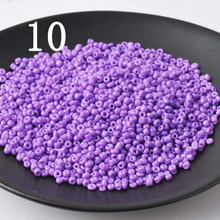 16g 1000pcs 2mm 12/0 Light Purple Round Opaque Loose Spacer Beads Cezch Glass Seed Bead Handmade Jewelry Making DIY Garment Bead 2024 - buy cheap