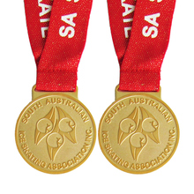 Рекламная медаль канадского марафона из цинкового сплава к 200149 2024 - купить недорого