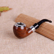 Classic Pipe Chimney Filter Wood Smoking Pipes Portable Herb Tobacco Pipe Cigar Narguile Gift Grinder Smoke Cigarette Holder 2024 - buy cheap