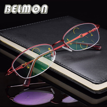 BELMON-gafas de lectura progresivas multifocales para mujer, anteojos para presbicia femeninos, + 1,0 + 1,25 + 1,50 + 1,75 + 2,00 + 2,25 + RS303 2024 - compra barato