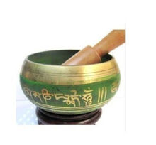 Отличная тибетская медная чаша для пения медитация 90 мм оптовая продажа 2024 - купить недорого
