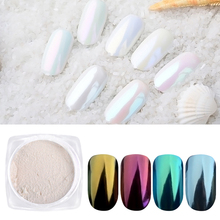 7pcs Mirror Nail Glitter Pigment Powder Gold Blue Purple Dust Manicure Nail Art Glitter Chrome Powder Decorations Set SAB01-07 2024 - buy cheap