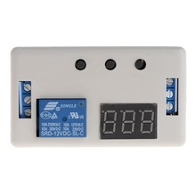 OTTDTY DC 12V Control Programmable Timer Digital Time Delay Relay Module Board w Case 2024 - buy cheap