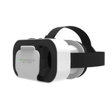 3D картонные очки виртуальной реальности для шлема, VR, стереогарнитура для 4-6 'мобильный телефон 2024 - купить недорого